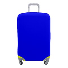 Color Blue Luggage Cover (small) by Kultjers