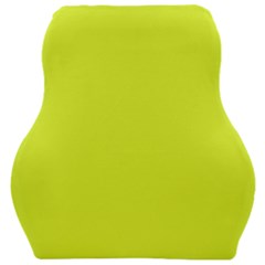 Color Luis Lemon Car Seat Velour Cushion  by Kultjers
