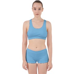 Color Baby Blue Work It Out Gym Set by Kultjers