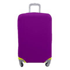 Color Dark Magenta Luggage Cover (small)