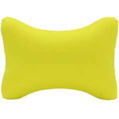 Color Maximum Yellow Seat Head Rest Cushion by Kultjers