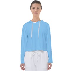 Color Light Sky Blue Women s Slouchy Sweat by Kultjers