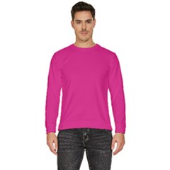 Color Barbie Pink Men s Fleece Sweatshirt by Kultjers