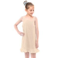 Color Bisque Kids  Overall Dress by Kultjers