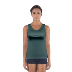 Color Dark Slate Grey Sport Tank Top 