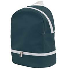 Color Dark Slate Grey Zip Bottom Backpack by Kultjers