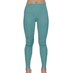 Color Cadet Blue Classic Yoga Leggings