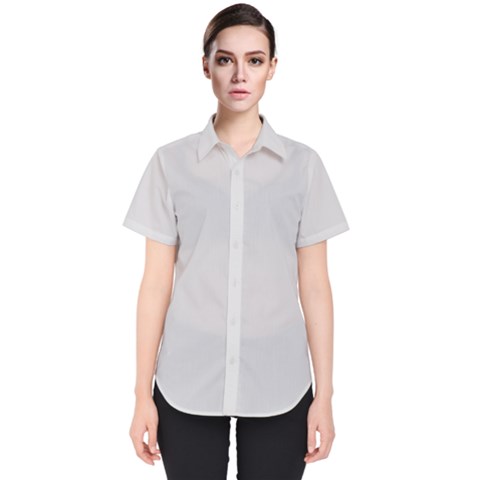 Color Gainsboro Women s Short Sleeve Shirt by Kultjers