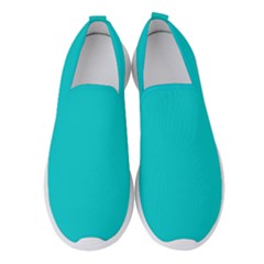 Color Dark Turquoise Women s Slip On Sneakers by Kultjers