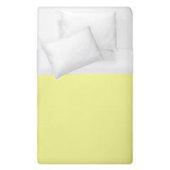 Color Canary Yellow Duvet Cover (single Size) by Kultjers