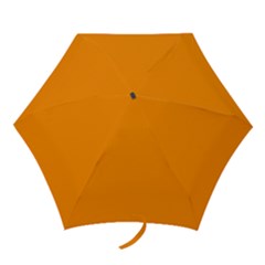 Color Dark Orange Mini Folding Umbrellas by Kultjers