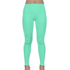 Color Aquamarine Classic Yoga Leggings