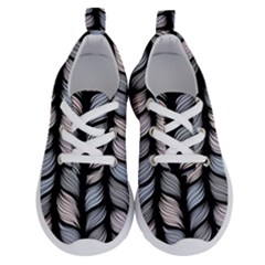 Seamless Pattern With Interweaving Braids Running Shoes by Pakemis