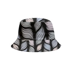 Seamless Pattern With Interweaving Braids Inside Out Bucket Hat (kids) by Pakemis