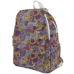 Floral Seamless Pattern With Flowers Vintage Background Colorful Illustration Top Flap Backpack by Pakemis