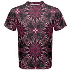 Seamless-pattern-with-flowers-oriental-style-mandala Men s Cotton Tee by Pakemis