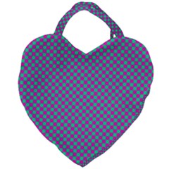 Pattern Giant Heart Shaped Tote by gasi