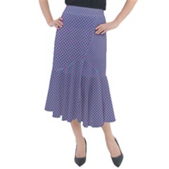 Pattern Midi Mermaid Skirt by gasi