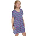 Pattern Kids  Short Sleeve Tiered Mini Dress View3