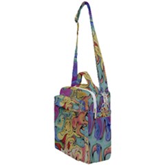 Abstract Art Crossbody Day Bag by gasi