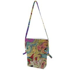 Abstract Art Folding Shoulder Bag by gasi