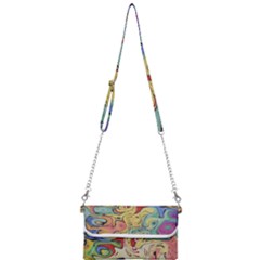 Abstract Art Mini Crossbody Handbag by gasi