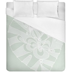 Blue Zendoodle Duvet Cover (california King Size)