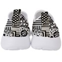 Black and white Men s Slip On Sneakers View4