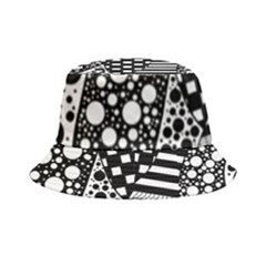 Black And White Bucket Hat