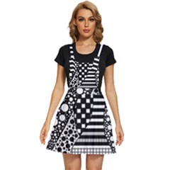 Black And White Apron Dress by gasi