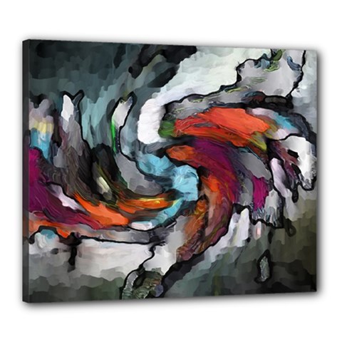 Abstract Art Canvas 24  X 20  (stretched)