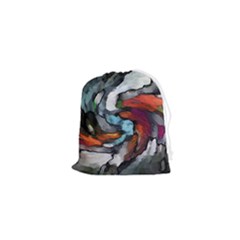 Abstract Art Drawstring Pouch (xs)