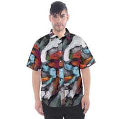 Abstract Art Men s Short Sleeve Shirt
