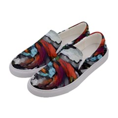 Abstract Art Women s Canvas Slip Ons by gasi