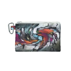 Abstract Art Canvas Cosmetic Bag (small) by gasi