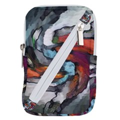 Abstract Art Belt Pouch Bag (small)