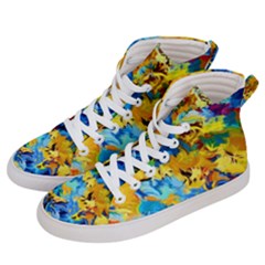 Abstract Art Men s Hi-top Skate Sneakers