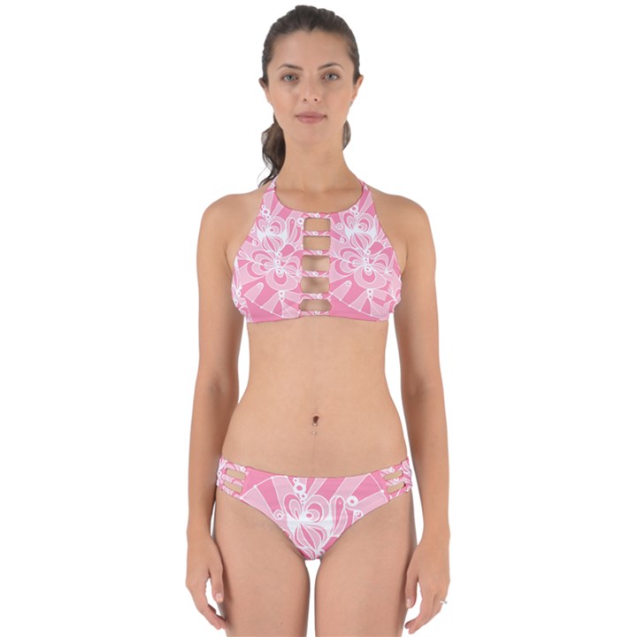 Pink Zendoodle Perfectly Cut Out Bikini Set