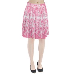Pink Zendoodle Pleated Skirt