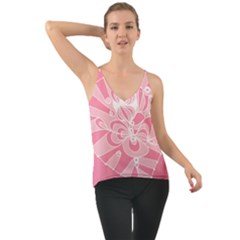 Pink Zendoodle Chiffon Cami