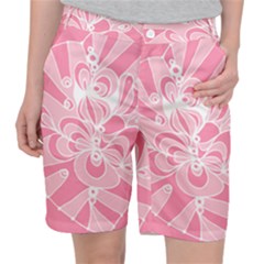 Pink Zendoodle Pocket Shorts