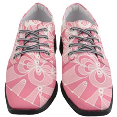 Pink Zendoodle Women Heeled Oxford Shoes