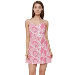 Pink Zendoodle Short Frill Dress