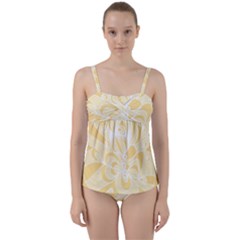 Amber Zendoodle Twist Front Tankini Set by Mazipoodles