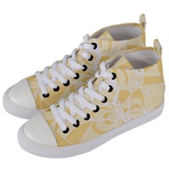 Amber Zendoodle Women s Mid-top Canvas Sneakers by Mazipoodles