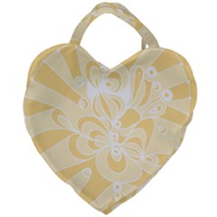 Amber Zendoodle Giant Heart Shaped Tote by Mazipoodles