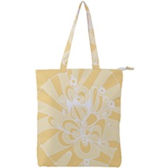 Amber Zendoodle Double Zip Up Tote Bag by Mazipoodles