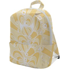 Amber Zendoodle Zip Up Backpack by Mazipoodles