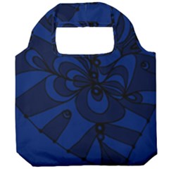 Blue 3 Zendoodle Foldable Grocery Recycle Bag by Mazipoodles
