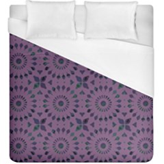 Kaleidoscope Scottish Violet Duvet Cover (king Size) by Mazipoodles